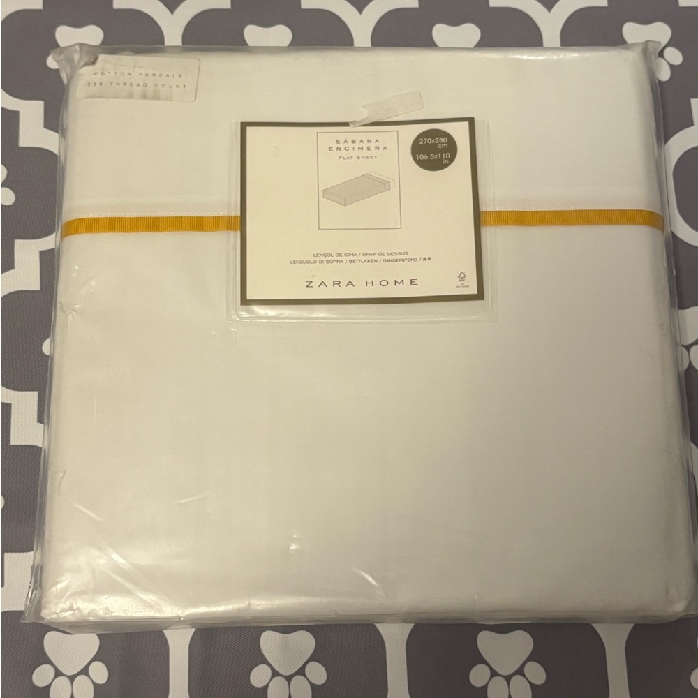 Zara Home Flat Sheet